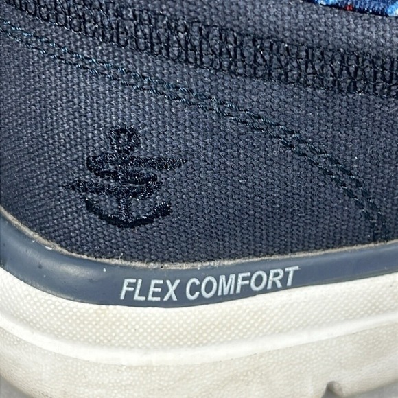 Skechers‎ Yoga Mat Flex Comfort Slip On Shoes Womens Size 10 Navy Blue - Picture 7 of 10